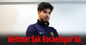 Mehmet Sak Kocaelispor'da