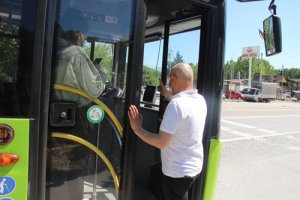 Jandarmadan otobüste sivil denetim