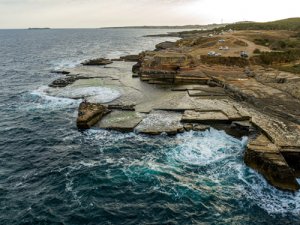  Kandıra’nın saklı cenneti havadan görüntülendi