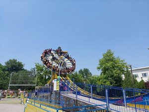 Karne sevinci lunaparkta coşkuya döndü