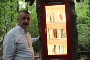 Türkiye’nin ilk orman kütüphanesi Kocaeli’nde açıldı