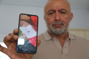 Çatıdan düşen kurşun ile şok oldular