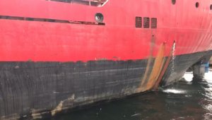 İzmit Körfezi’ni kirleten gemiye ceza yağdı