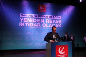 Erbakan, Kocaeli'de konuştu