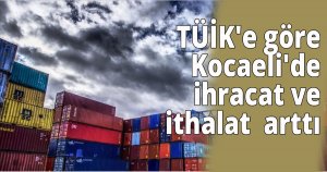TÜİK'e göre Kocaeli'de ihracat ve ithalat  arttı