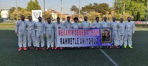 Sağlıkçılar futbol turnuvası başladı