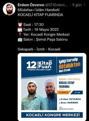 Yıldızlı:'Atatürk ve Cumhuriyet düşmanı Kitap Fuarı’nda ne anlattı, yayınlayın!'