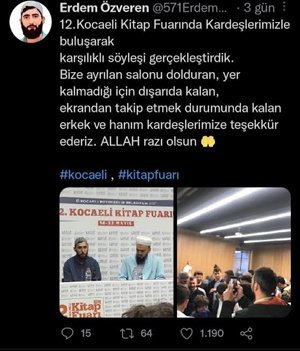 Yıldızlı:'Atatürk ve Cumhuriyet düşmanı Kitap Fuarı’nda ne anlattı, yayınlayın!'
