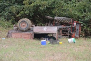 Kandıra'da traktör devrildi: 1 ölü, 4 yaralı