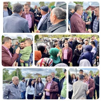 İYİ PARTİLİ TÜRKKAN KÖRFEZ’İN KÖYLERİNİ KARIŞ KARIŞ GEZDİ