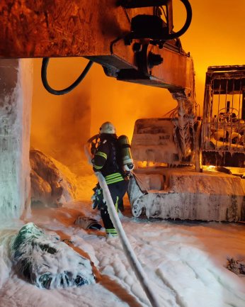 Başiskele'de büyük yangın