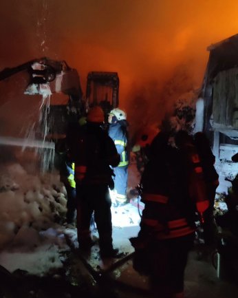 Başiskele'de büyük yangın