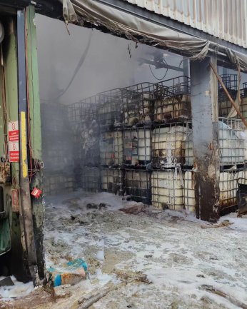 Başiskele'de büyük yangın