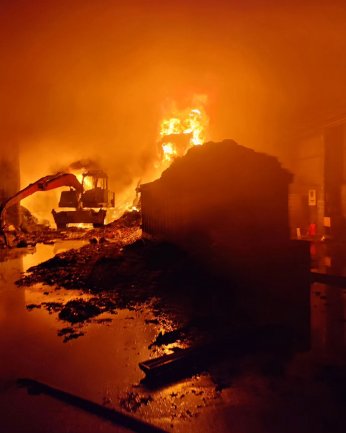 Başiskele'de büyük yangın