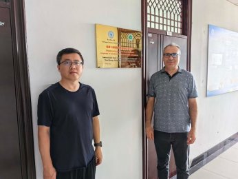 KOÜ’lü Öğretim Üyesi, Çin’de bir dizi temasta bulundu