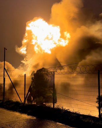 8 saatlik çalışma ile söndürüldü