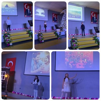 3 Nisan İlkokulunda muhteşem şiir dinletisi