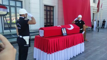 Şehit Polis memleketine uğurlandı
