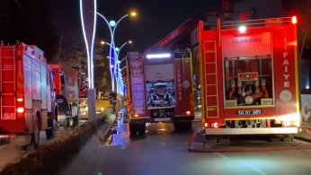 Restoran alevlere teslim oldu