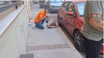 Şüphelinin vurulduğu anlar saniye saniye kaydedildi