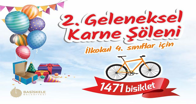  1471 bisiklet dağıtılacak