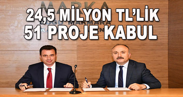  24,5 MilyonTl lik 51 proje kabul edildi 