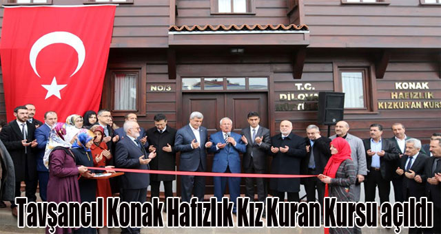  Tavşancıl Konak Hafızlık Kız Kuran Kursu açıldı