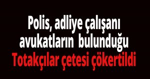 Totakçılar çetesi çökertildi