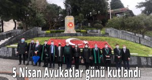 5 Nisan Avukatlar günü kutlandı