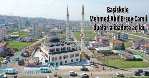 Başiskele Mehmed Akif Ersoy Camii dualarla ibadete açıldı