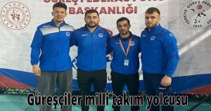 Güreşçiler milli takım yolcusu