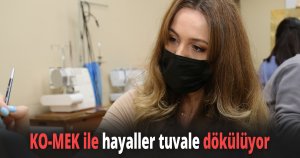 KO-MEK ile hayaller tuvale dökülüyor