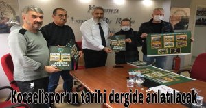 Kocaelispor’un tarihi dergide anlatılacak