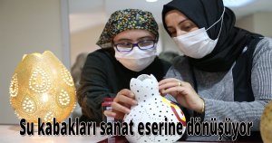 Su kabakları sanat eserine dönüşüyor