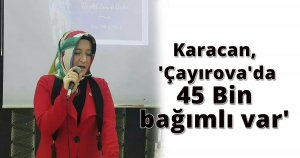 Karacan, 'Çayırova'da 45 Bin bağımlı var'
