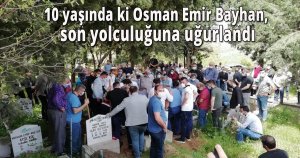  Tüfekle oynayan kuzeni tarafından öldürülen çocuk toprağa verildi