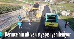 Derince’nin alt ve üstyapısı yenileniyor