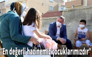 Başkan Büyükakın, ‘En değerli hazinemiz çocuklarımızdır’