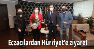 Eczacılardan Hürriyet’e ziyaret