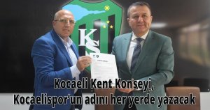  Kocaeli Kent Konseyi, Kocaelispor’un adını her yerde yazacak