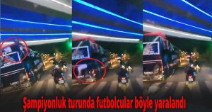Şampiyonluk turunda futbolcular böyle yaralandı