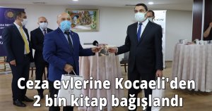 Ceza evlerine Kocaeli'den 2 bin kitap bağışlandı