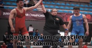 Kağıtspor'un güreşçileri milli takım yolunda