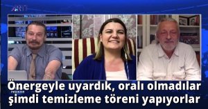  Hürriyet, Önergeyle uyardık, oralı olmadılar şimdi temizleme töreni yapıyorlar
