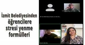 İzmit Belediyesinden öğrencilere stresi yenme formülleri