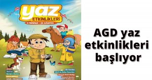 AGD yaz etkinlikleri başlıyor