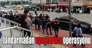 Jandarmadan uyuşturucu operasyonu