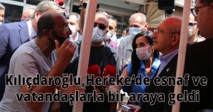 Kılıçdaroğlu, Hereke‘de esnaf ve vatandaşlarla bir araya geldi