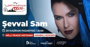 Şevval Sam Konseri, Milli İrade Meydanı’nda 