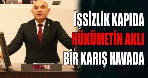 İŞSİZLİK KAPIDA, HÜKÜMETİN AKLI BİR KARIŞ HAVADA
